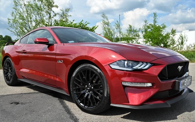 Ford Mustang cena 163221 przebieg: 11000, rok produkcji 2019 z Podkowa Leśna małe 497